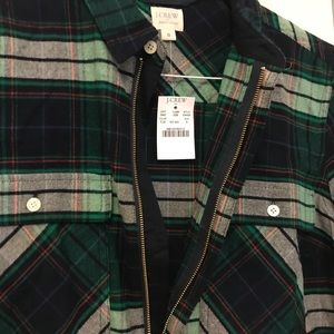 J Crew Flannel Shirt NWT
